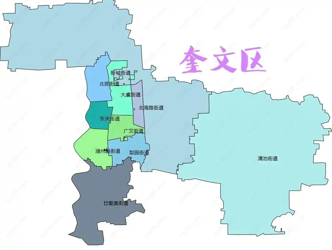 奎文区原先还有个东园街道。1994年，经国务院批复，正式设立奎文区，潍城区和奎文