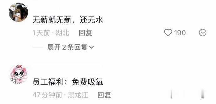 有人发明了无薪水工作有点像实习工作，不给薪水还甩锅 