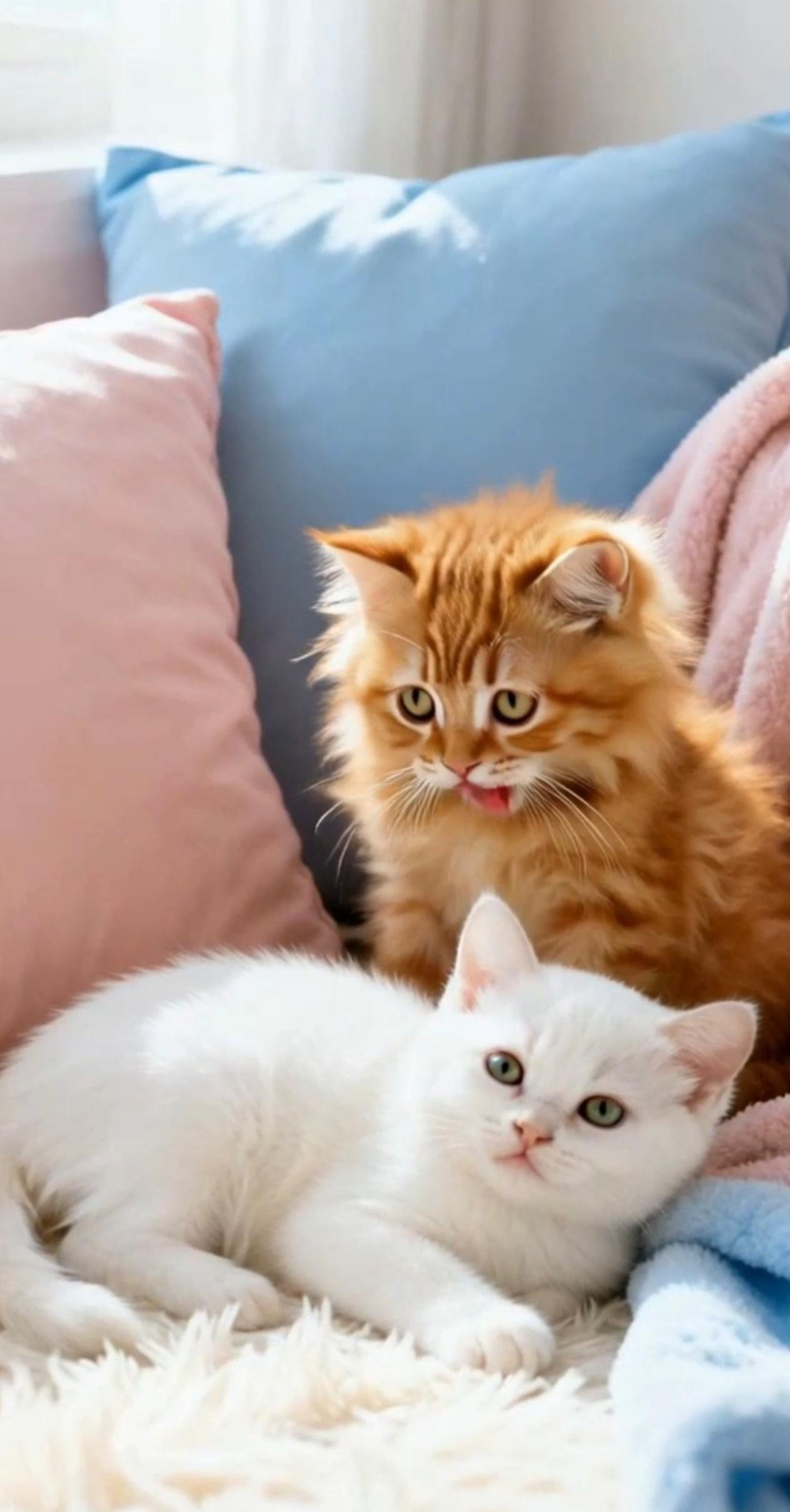 分享一张最可爱的猫咪照片