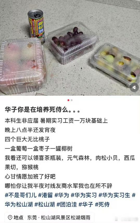 在华为的应届生暑期实习工资竟然有1万…还有宵夜…华为还缺实习的吗？我也想去！