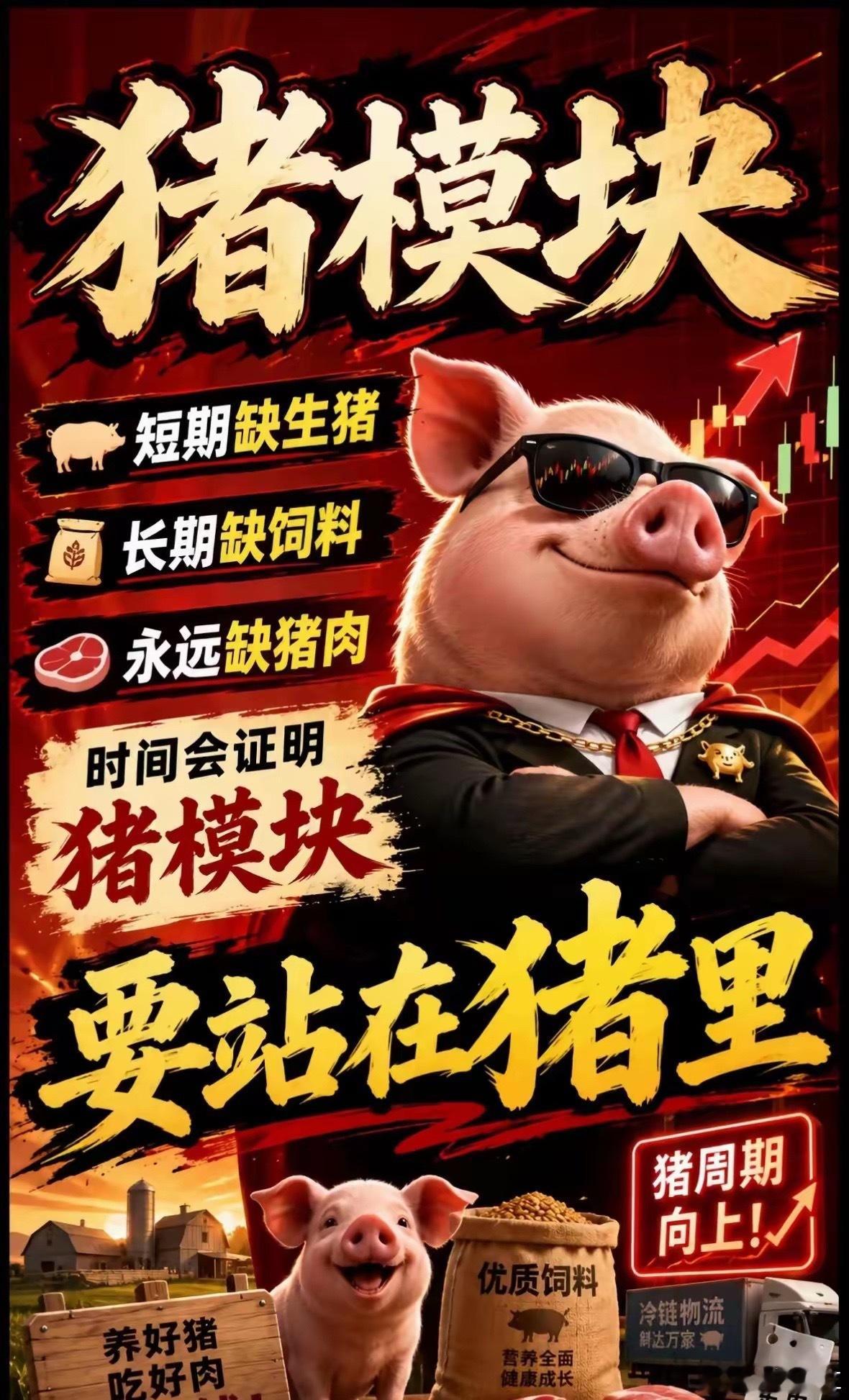 下半年别瞎跑了，好多都往猪圈里站！明明二季度业绩利空一堆，养猪股却偷偷蹭蹭往上冲