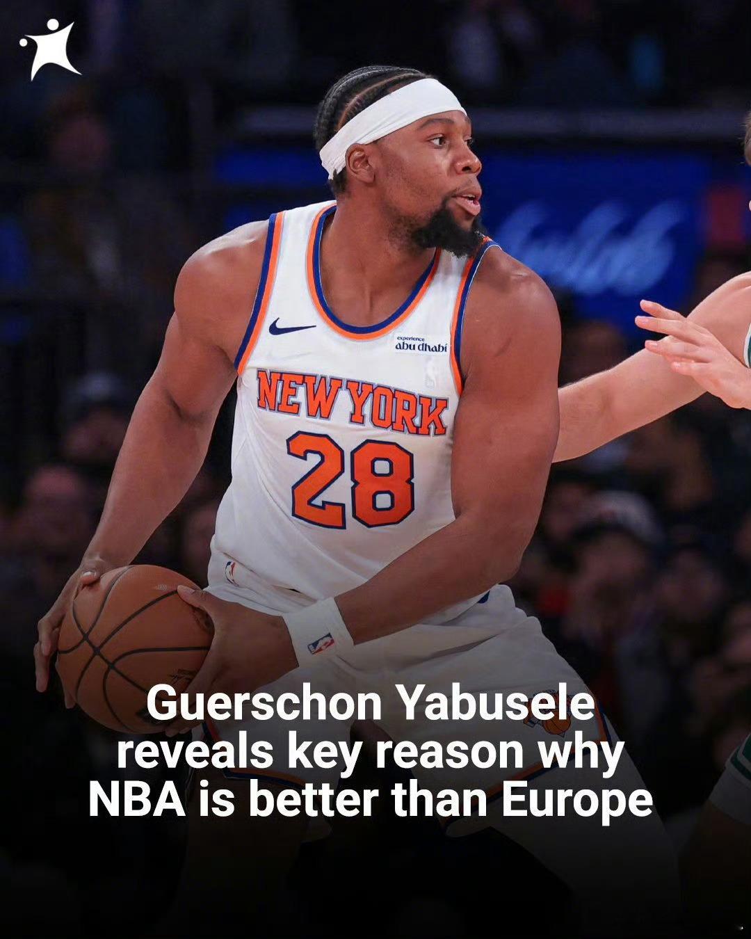 亚布塞莱接受采访表示尽管没啥出场机会，但短期内不打算离开NBA，因为他想打够年限