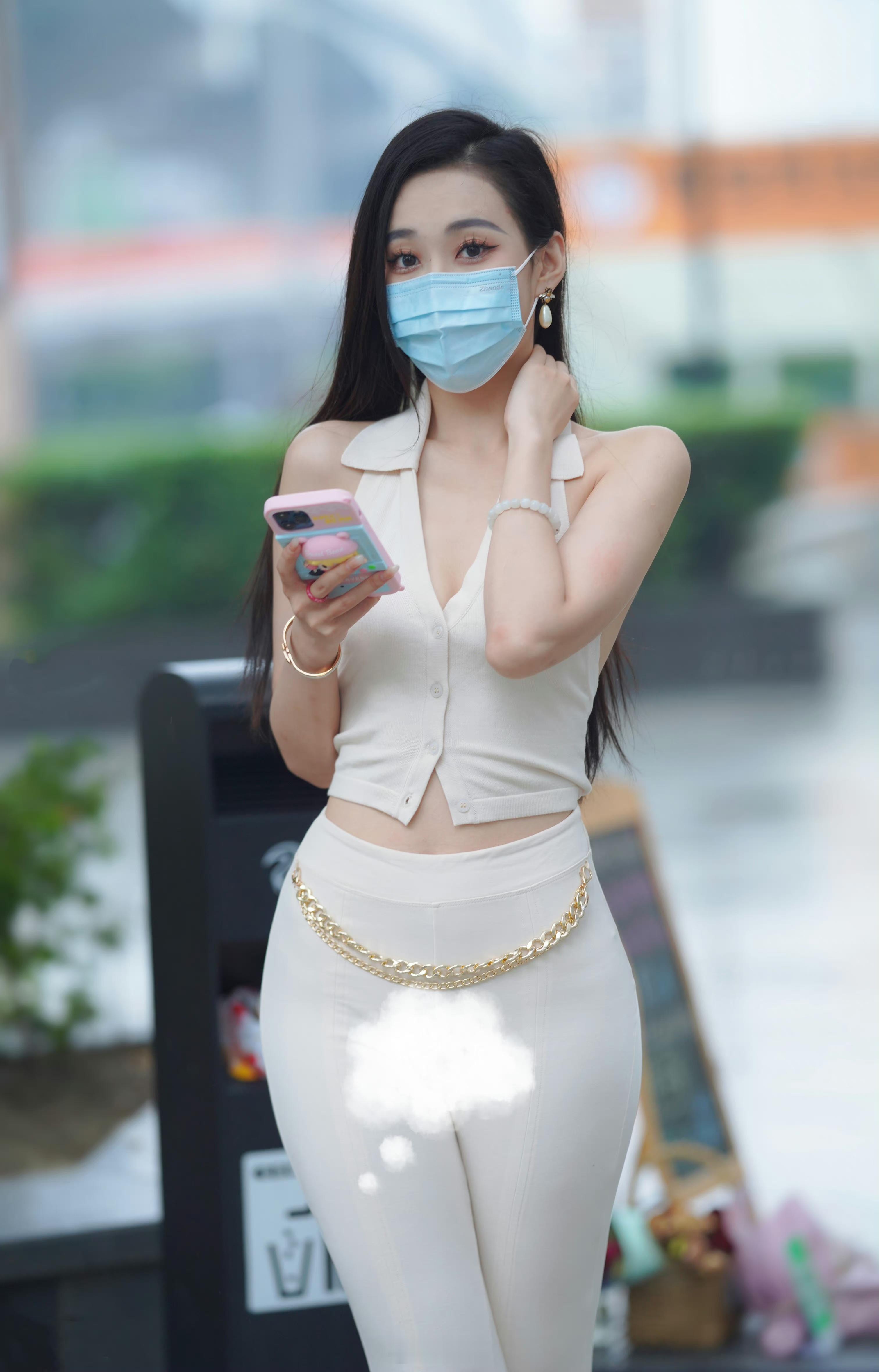 口罩也挡不住小姐姐的美 ​​​