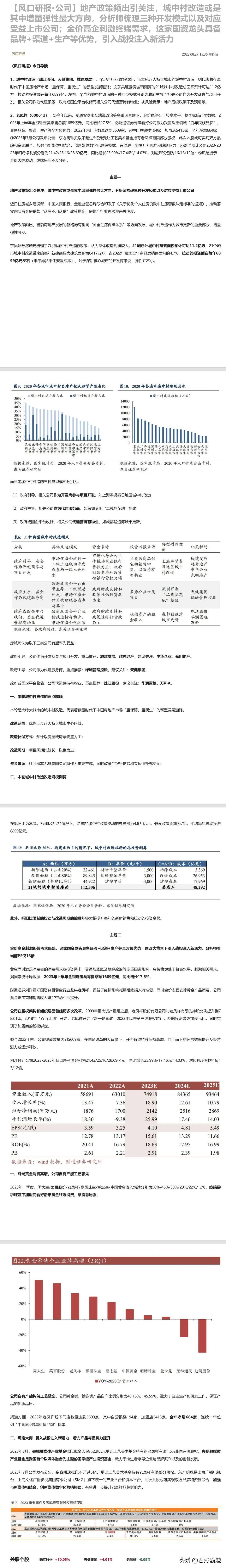地产政策频出引关注，城中村改造或是其中增量弹性最大方向，分析师梳理三种开发模式以