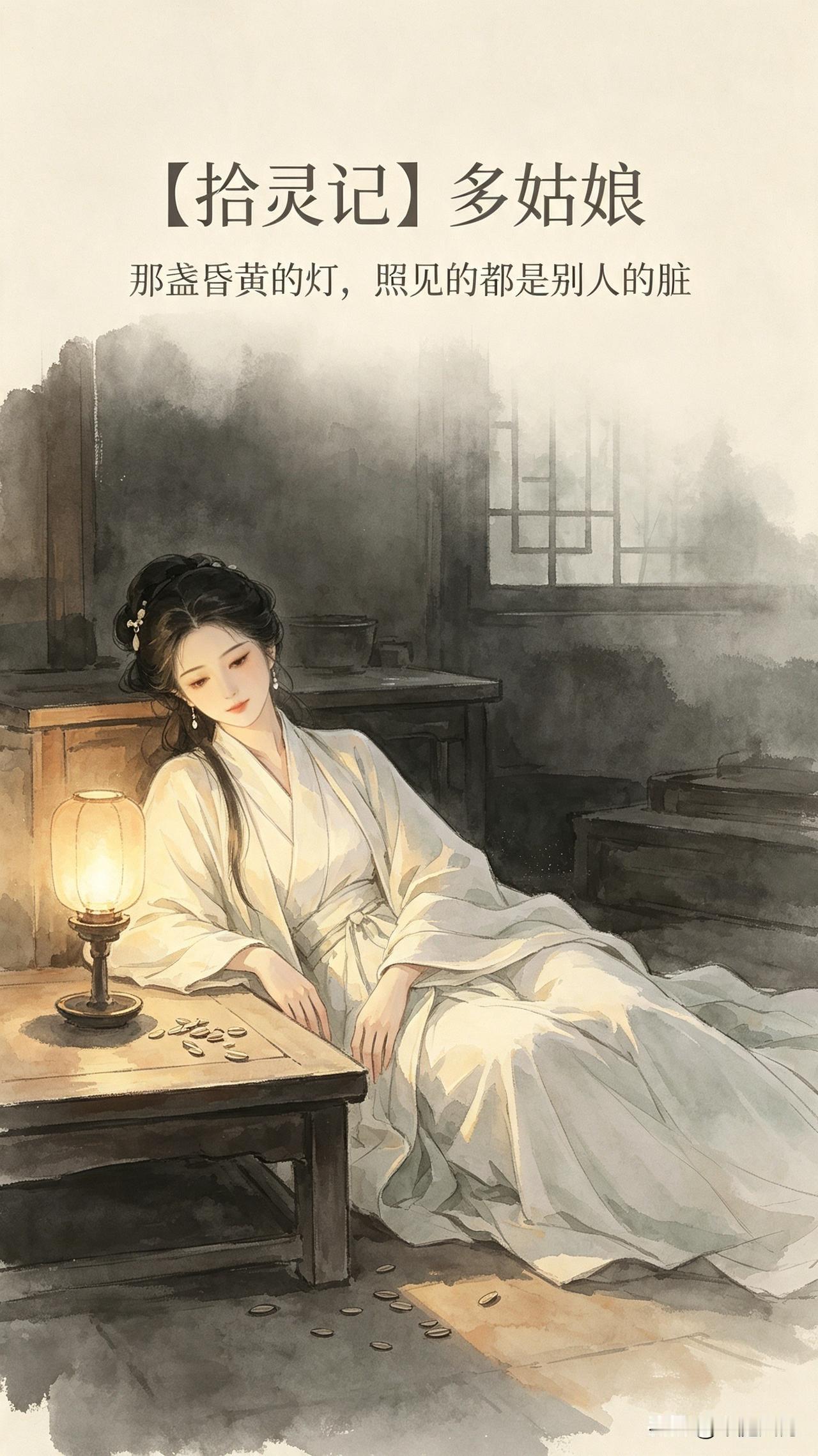 拾灵记｜多姑娘：那盏昏黄的灯，照见的都是别人的脏

傍晚去取修好的鞋。

巷口修