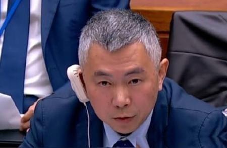 【中方坚决反对】当地时间10月16日，中国裁军事务大使李驰江在联大第一委员会作关