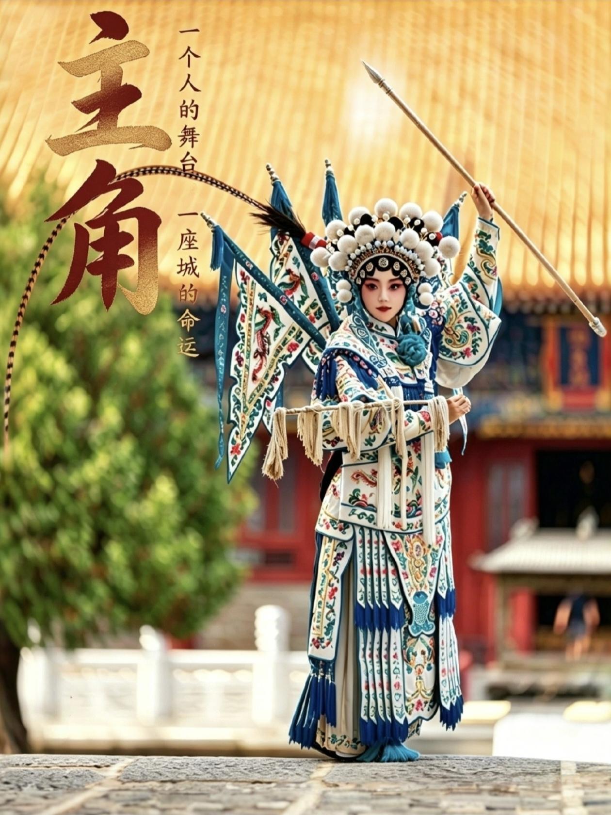 走进华山脚下的西岳庙，秦腔青年演员以戏曲艺术诠释古建神韵，我用vivo X300