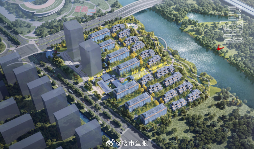 芜湖城东的豪宅旁边要建酒店宾馆，真是难得一见！ 