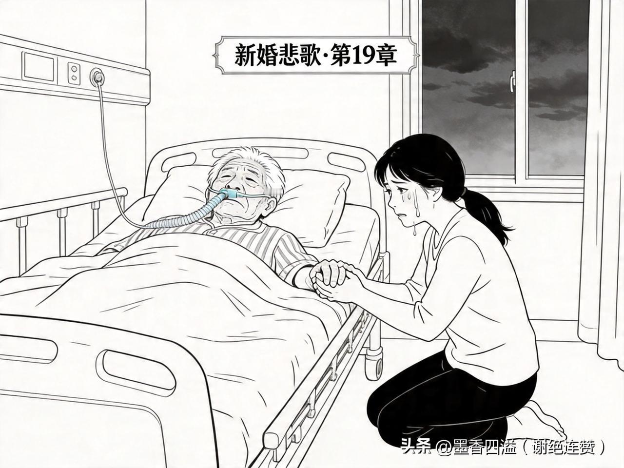 乡土小说：新婚悲歌（下卷）19

第19章：大柱走了，他爹也撑不住了。



大