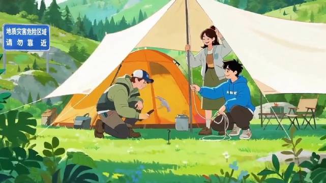 #国庆中秋假期安全提示#【安全露营 嗨fun假期】假期，到山区露营游玩、徒步打卡，出行前需要做哪些准