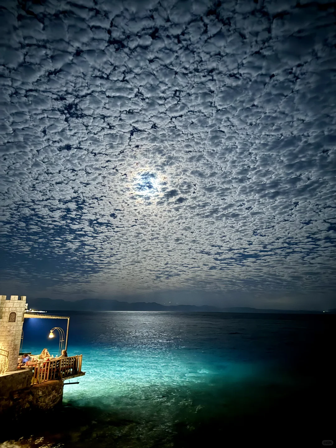星星留在DAHAB的夜里，永远美丽