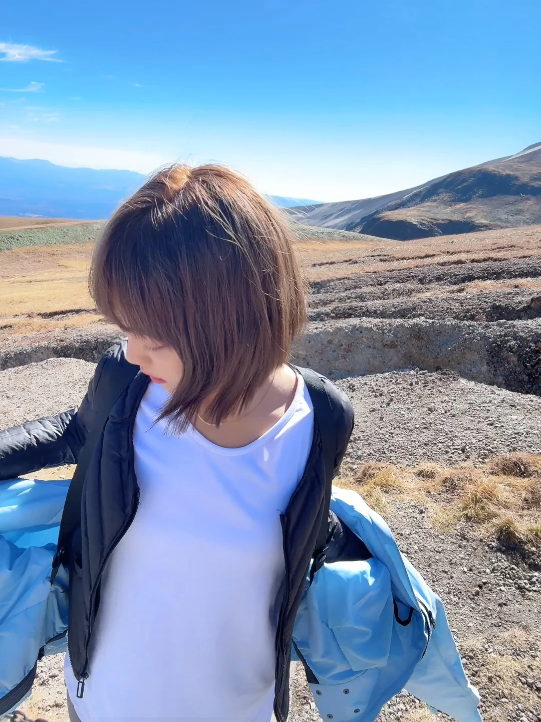 为了看你，我爬了1400个台阶