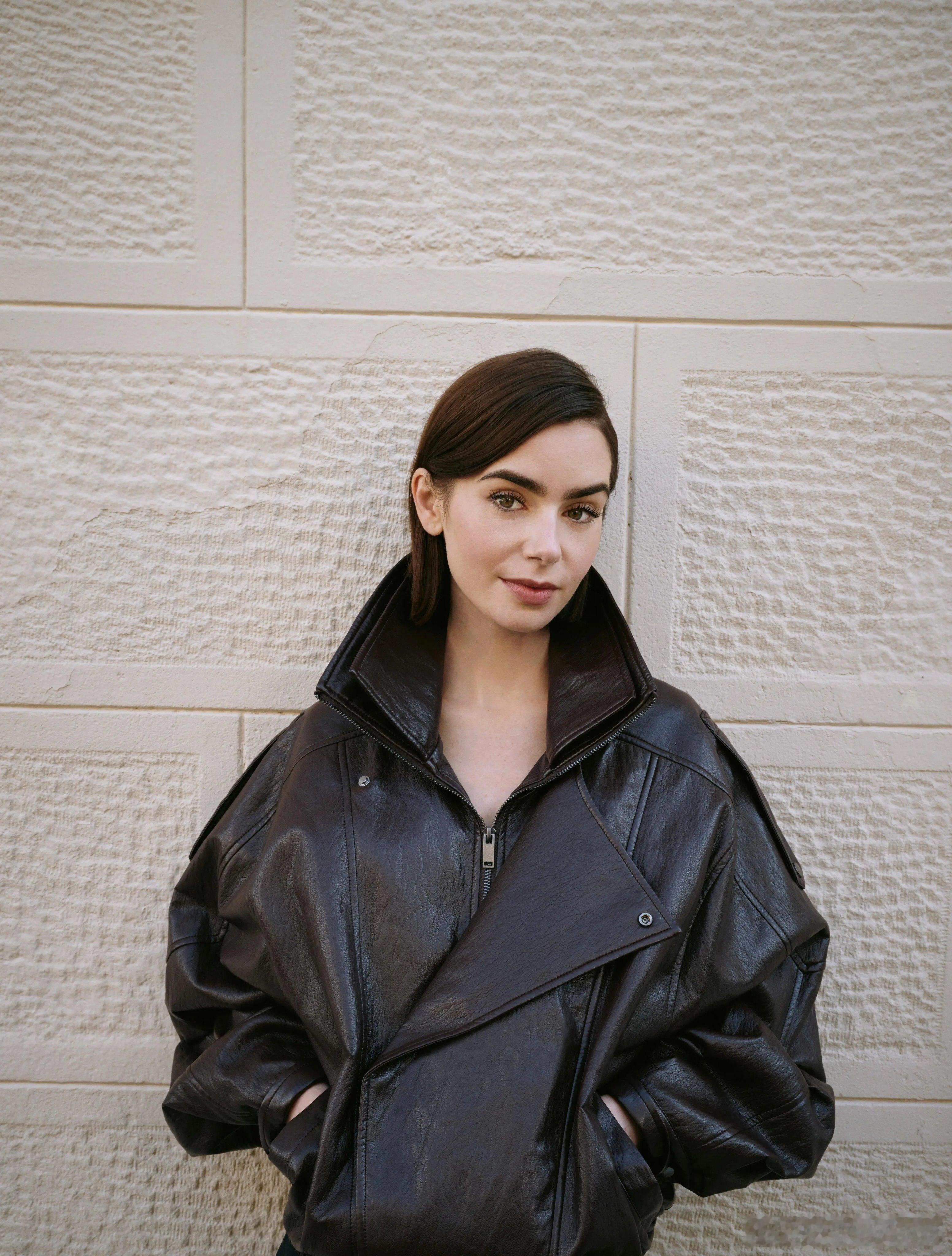 Lily collins莉莉柯林斯为德国时尚电商网站Zalando拍摄了2026