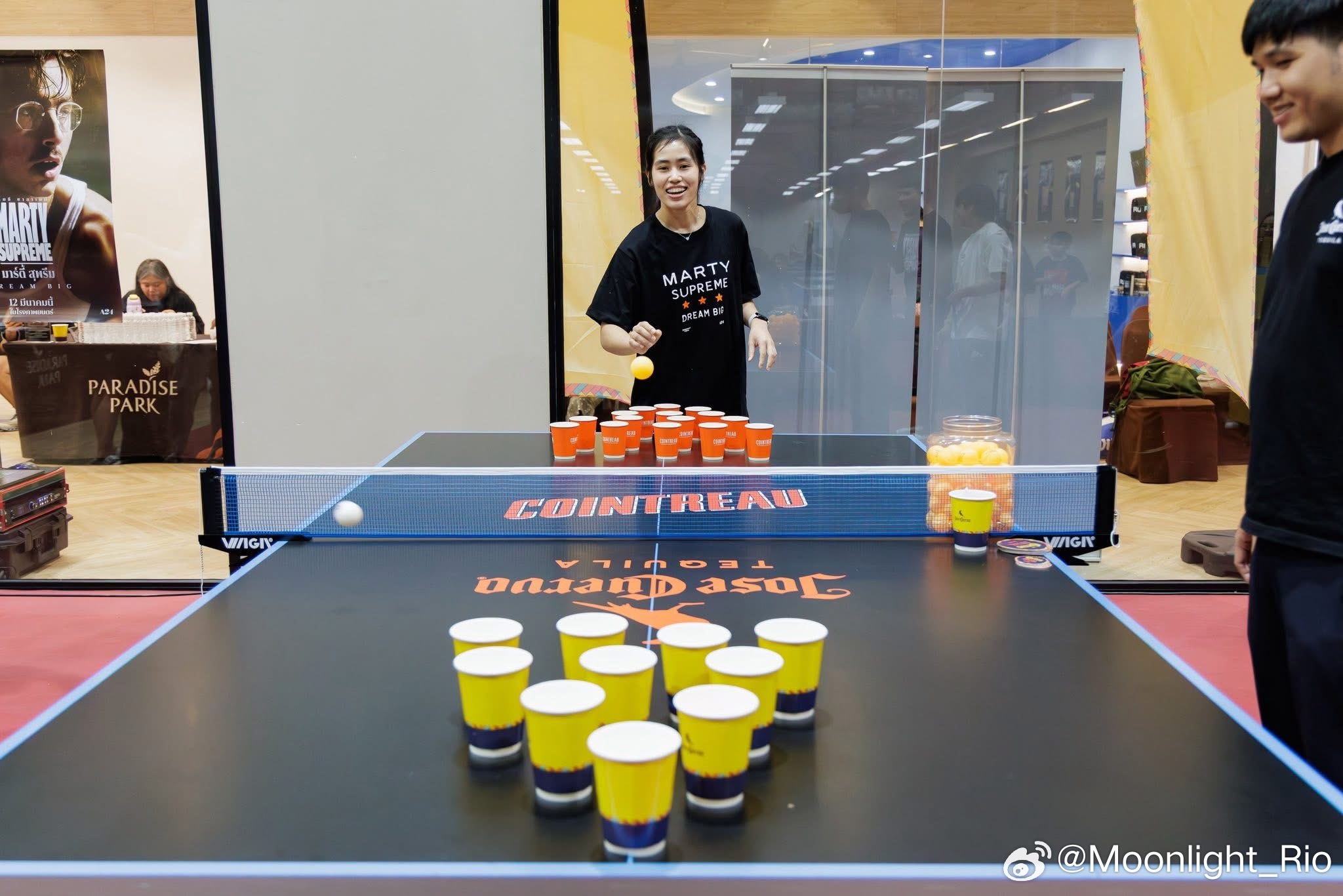 素塔西尼参加电影《至尊马蒂》在泰国的宣传活动 