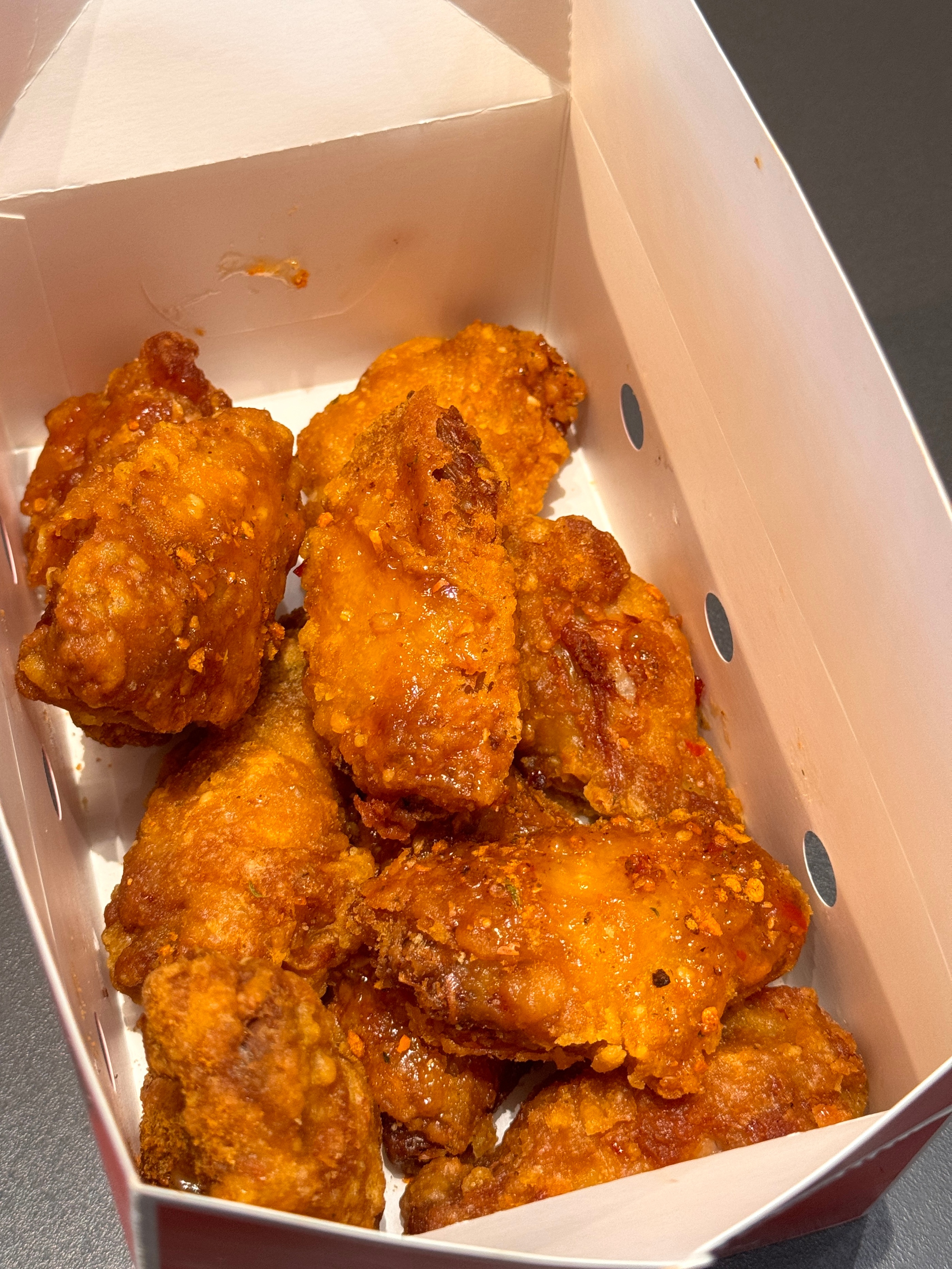 终于给我吃到金沙鸡翅了 好香 