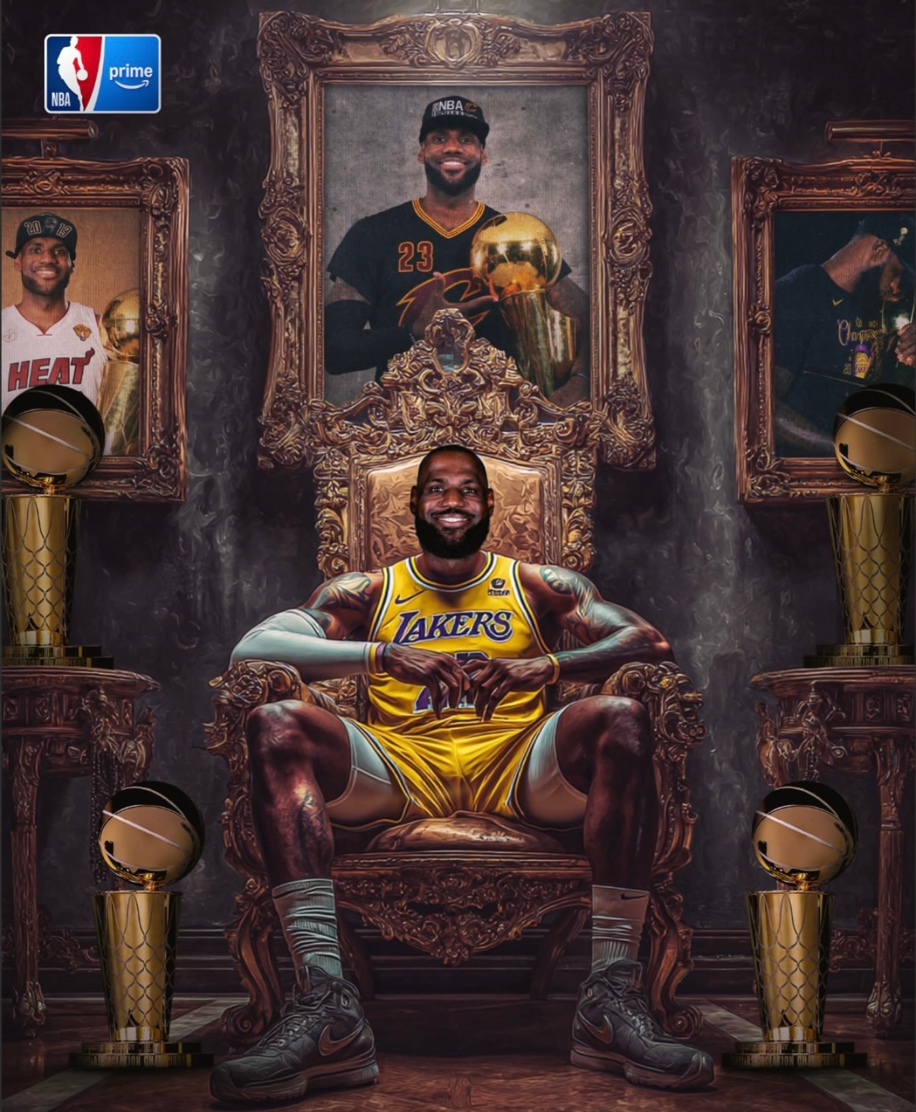 詹姆斯，41岁生日快乐！