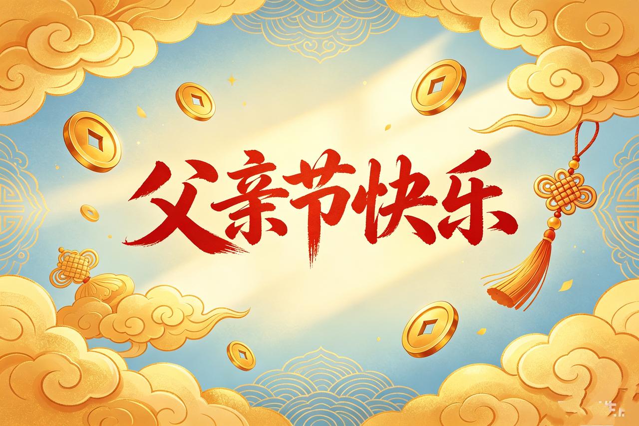 今天是父亲节，
一定记得给父亲发一个9.9元的红包。

钱不多，却代表着一份心意