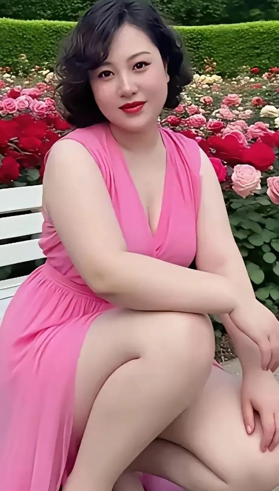 窈窕淑女，君子好逑。胖身材美女也耀眼。