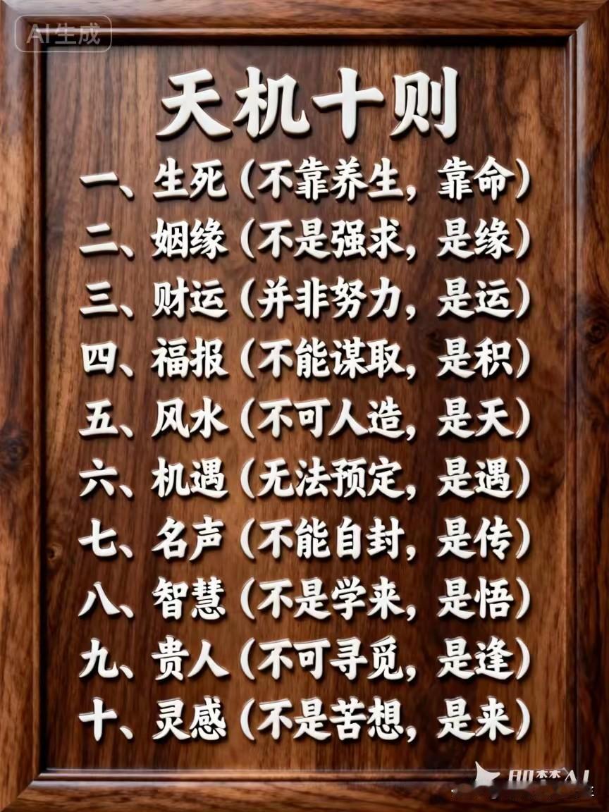 万事皆有因！是你的就是你的，不是你的，强求也强求不来！