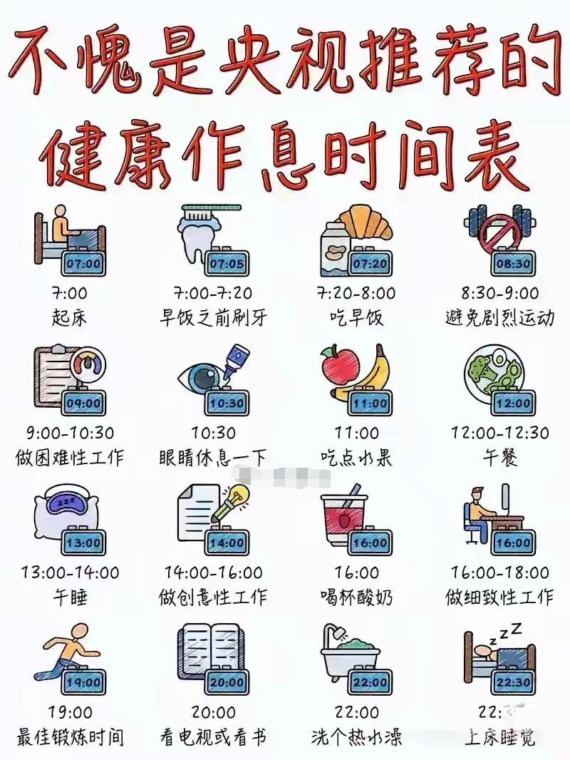 这个作息时间表，99.99%的人做不到！你信不信？AI对职场人的冲击 ​​​