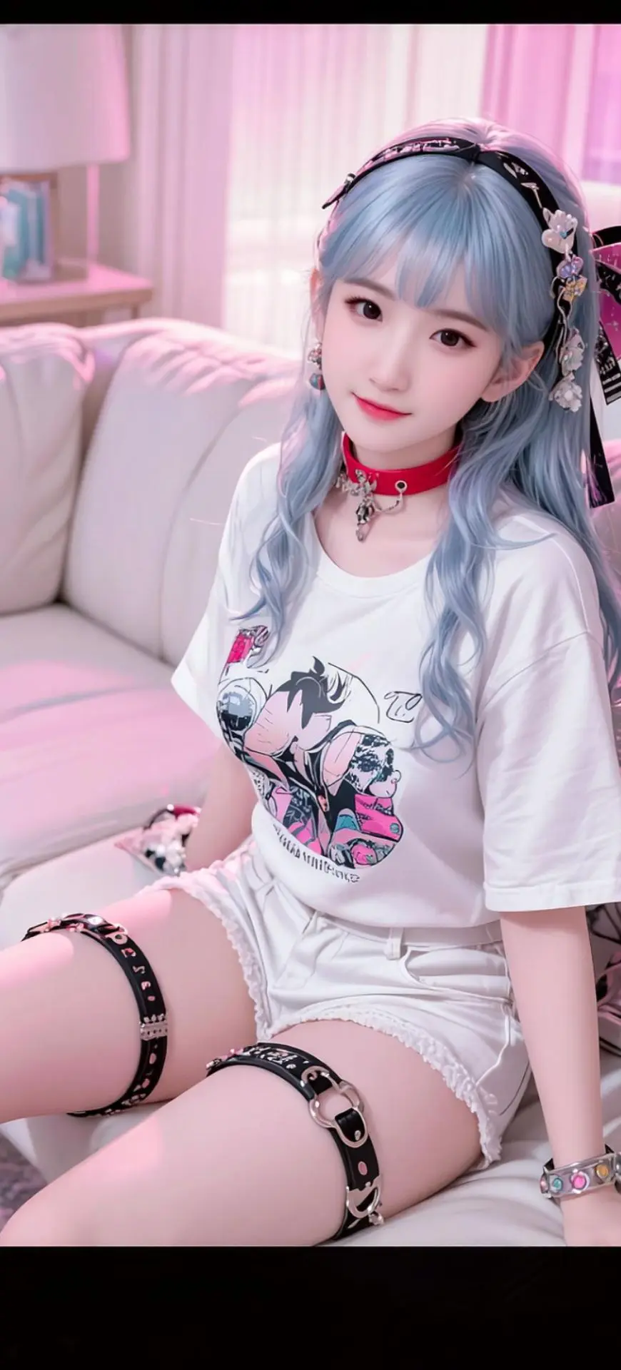 AI甜系居家照 ai创作