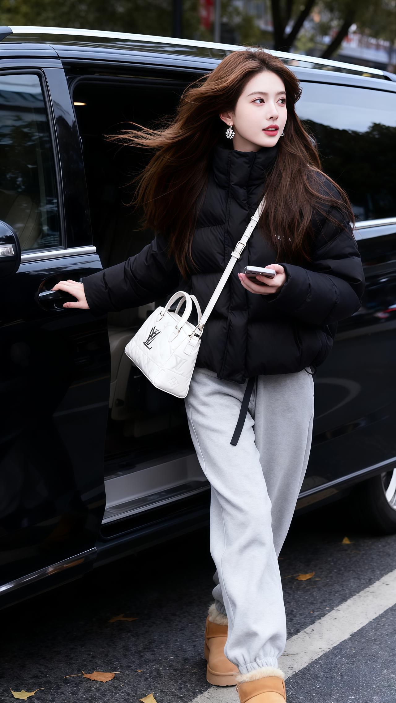 穿出你的时尚你的感觉 随性穿搭 风格由心舒适由你 可甜可酷可温柔不一样的我 羽绒