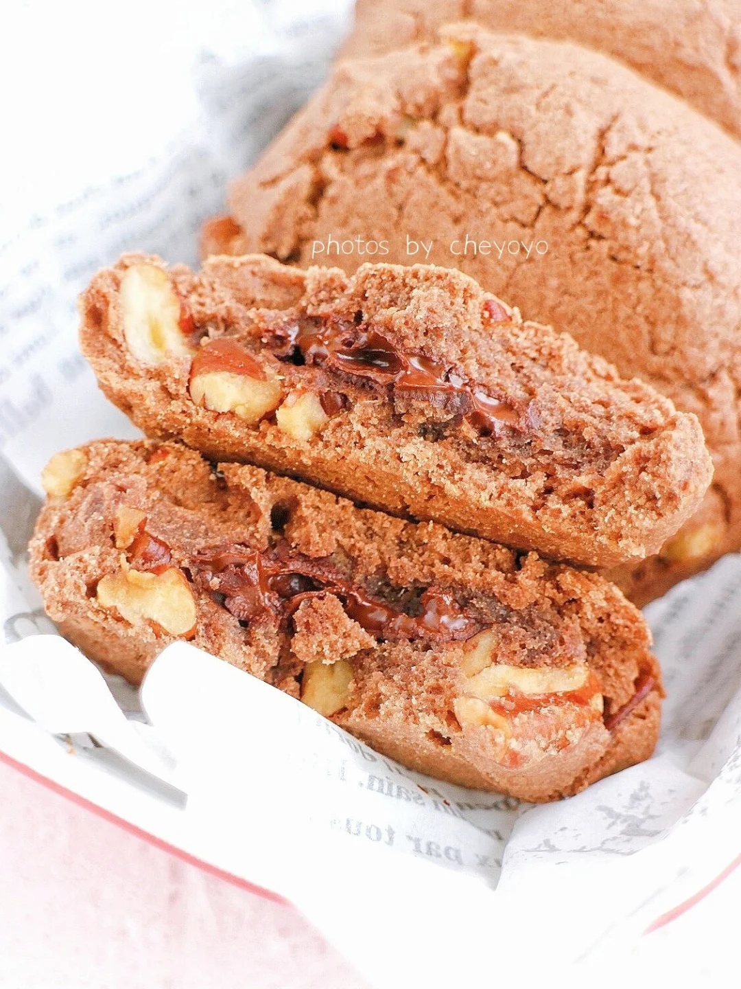 ㊙️一口爆浆！海盐巧克力流心曲奇