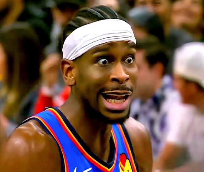 亚历山大今天罚球是0分啊，裁判你怎么回事？
快船今天输给雷霆了。
比赛结果很正常