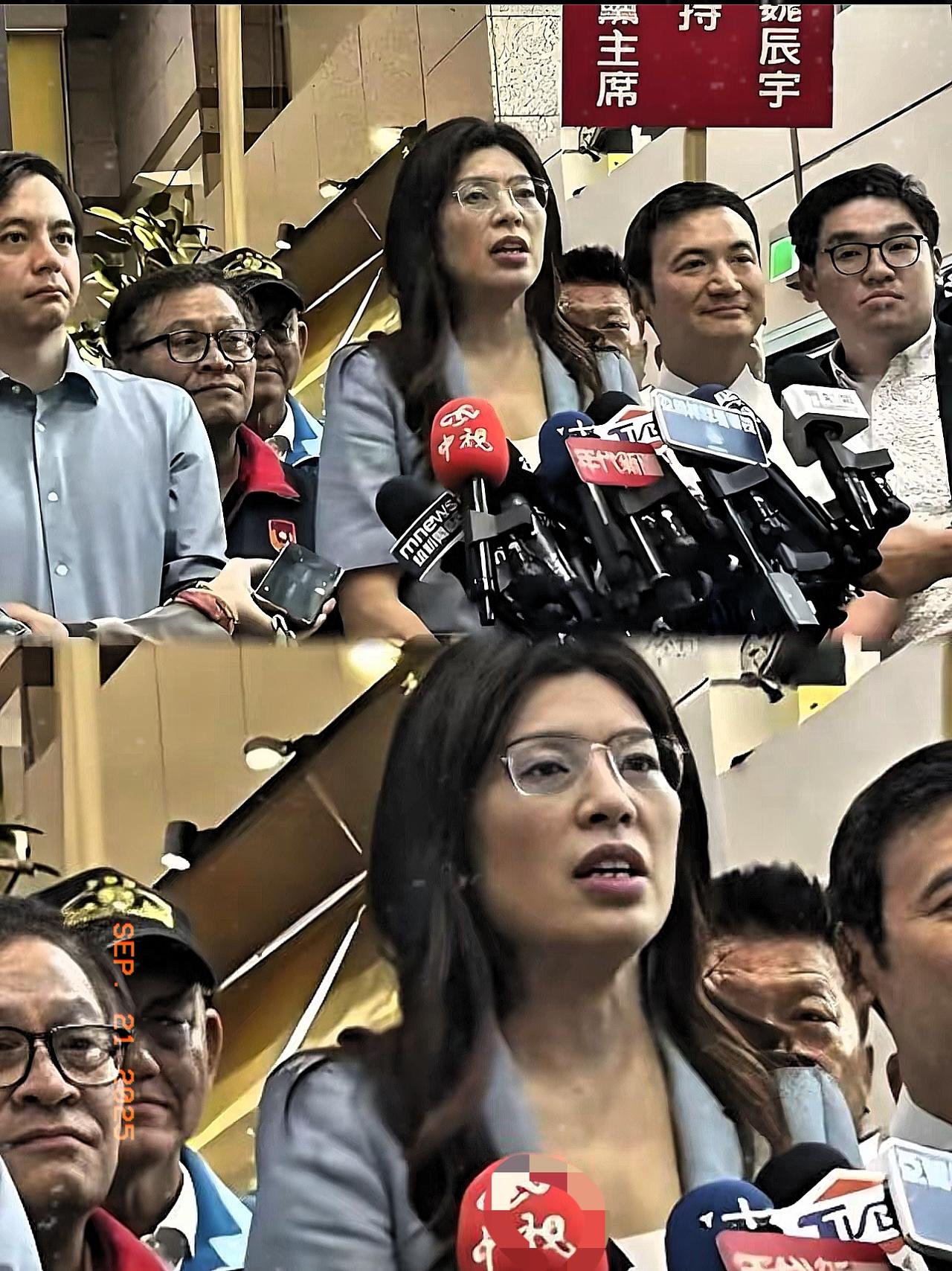国民党主席选举，终于出现了一个让人眼前一亮的候选人！9月18日，当其他候选人还在