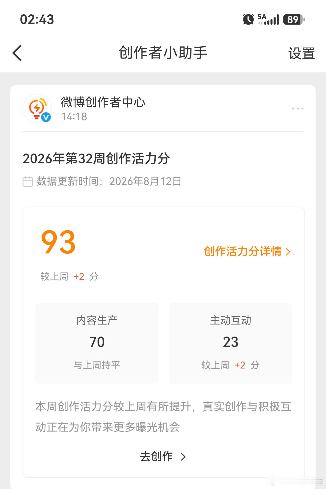 升红没时间玩，不升可惜了这创作活力分