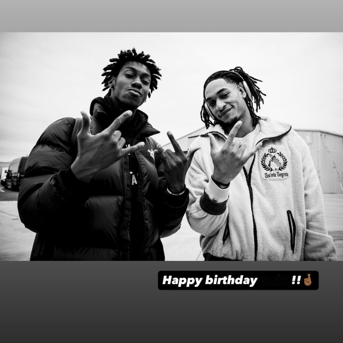 还是好兄弟👬今天是瓦塞尔25岁生日，西索科晒合影祝他生日快乐超话创作官 ｜圣安