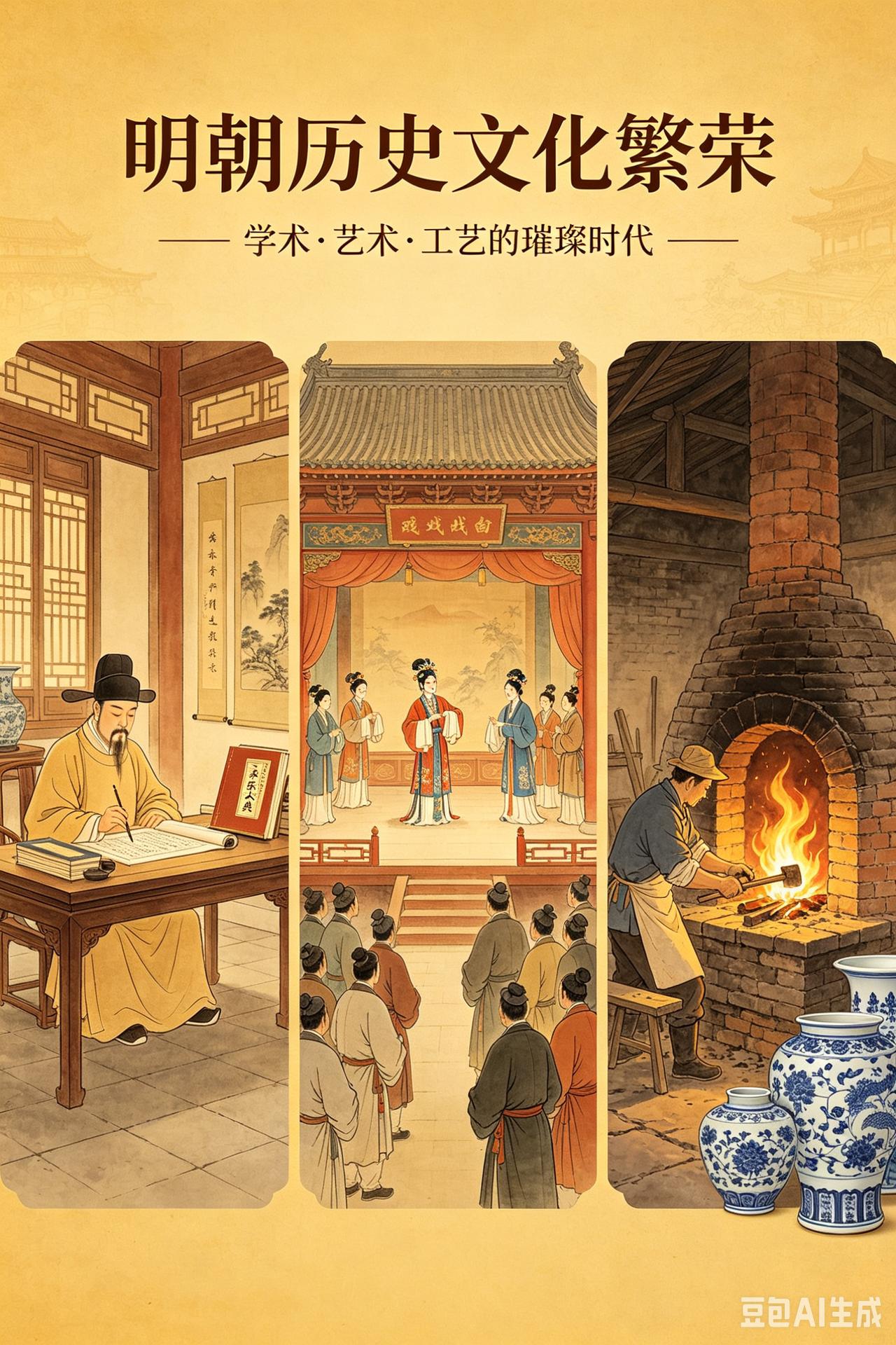 兴衰埋骨，风骨长存——论明朝历史的得与失

明朝作为中国最后一个汉族大一统王朝，