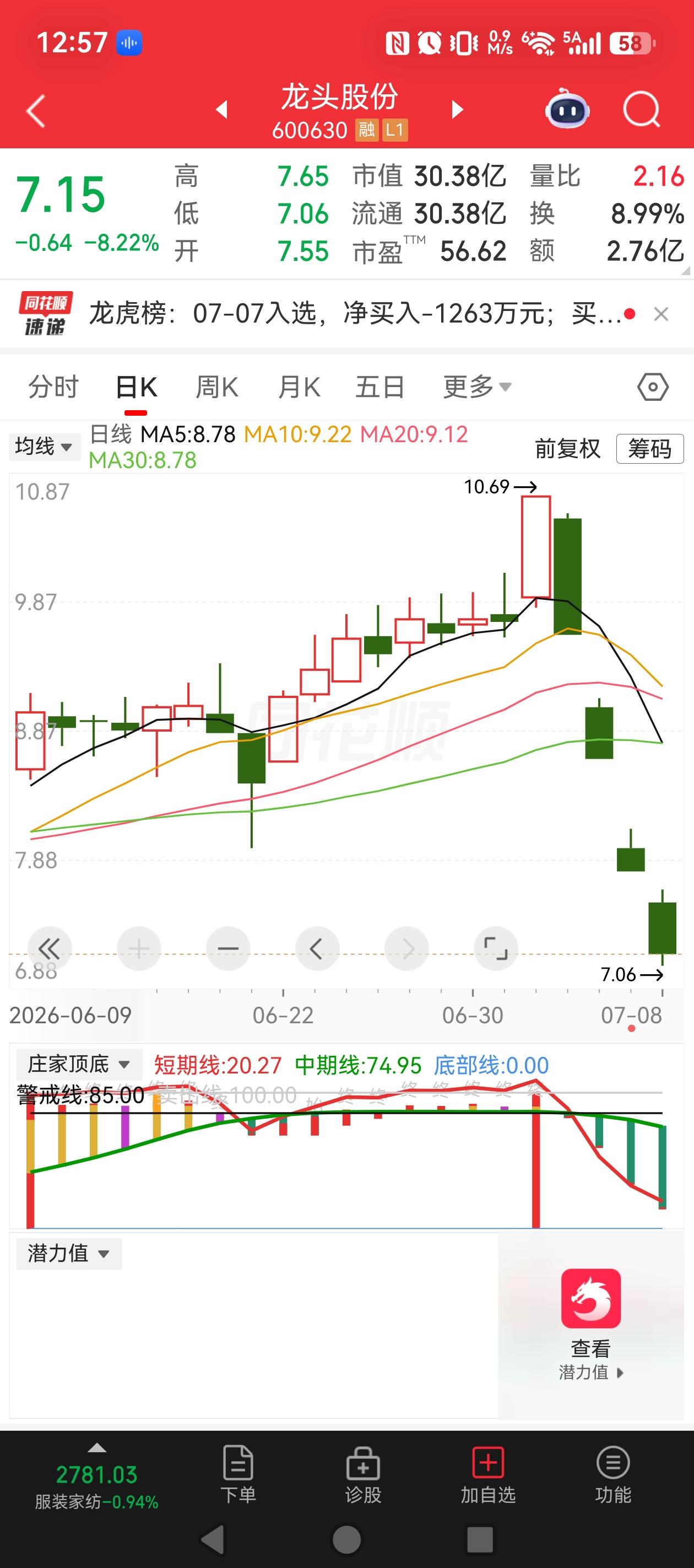 量化搞的，直接A杀[呲牙]