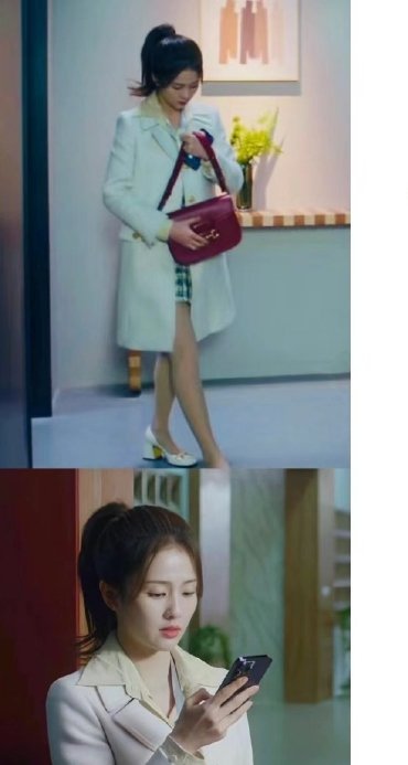 倪妮和白鹿这个大衣外套竟然是同一件衣服，另一对杨紫和迪丽热巴。 ​​​