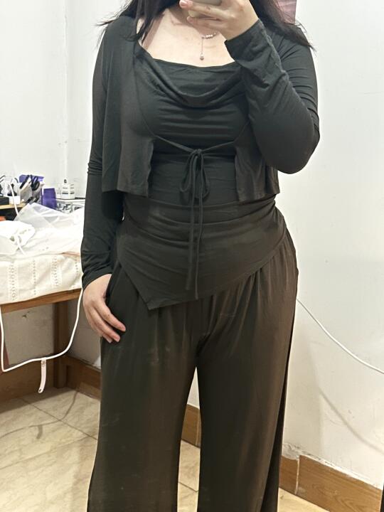 176cm190斤｜大码穿搭｜夏天懒人三件套！好穿