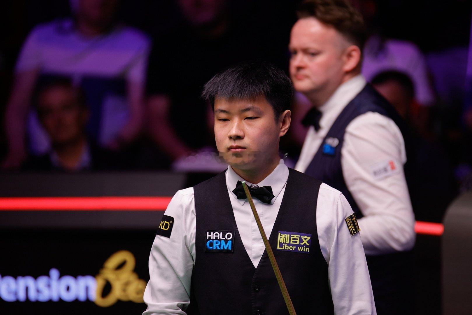 3-0后连丢5局！斯诺克世锦赛1/4决赛：赵心童第一阶段3-5墨菲04月28日讯