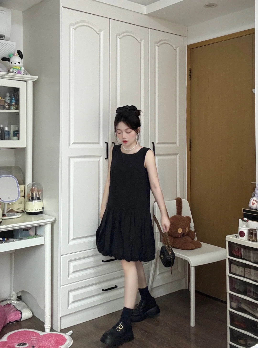不愧是小黑裙～