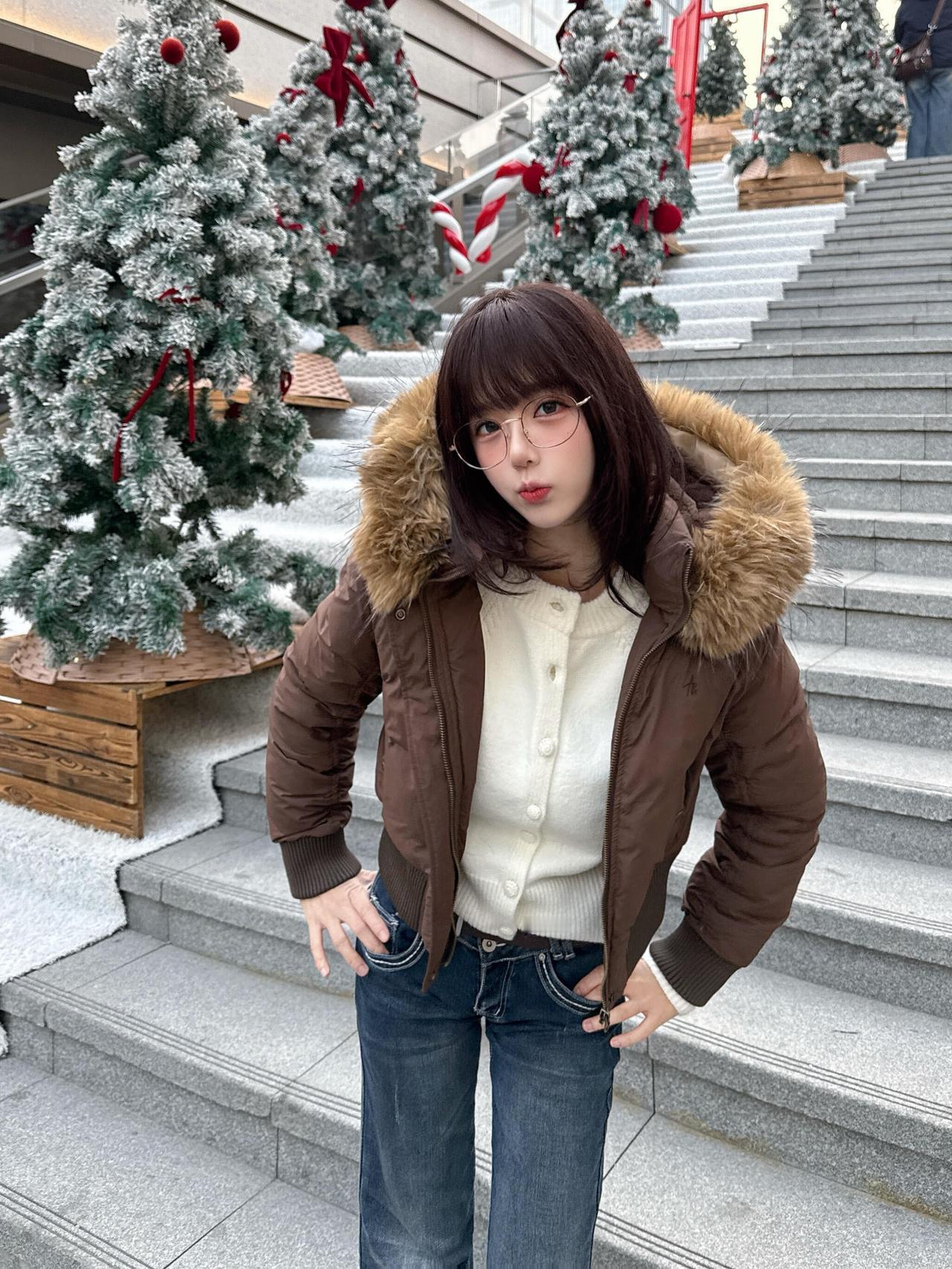 冬日生活打卡季初雪穿搭