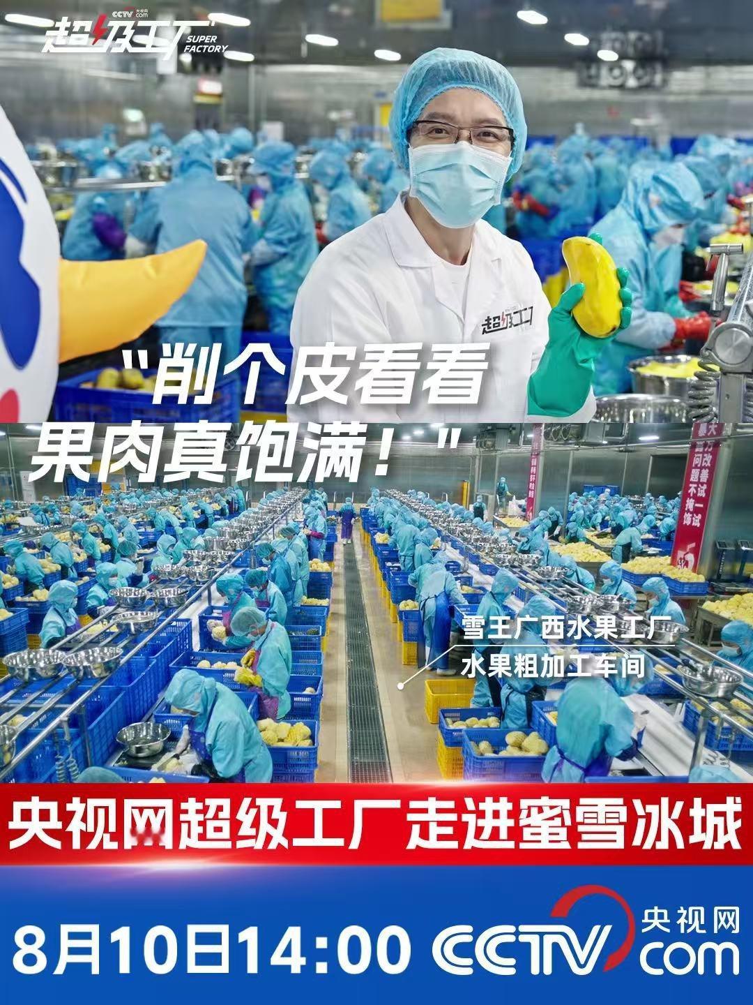 央妈帮我验过蜜雪冰城的配方了  朱广权亲探蜜雪冰城工厂，从原料到成品配方齐全，央