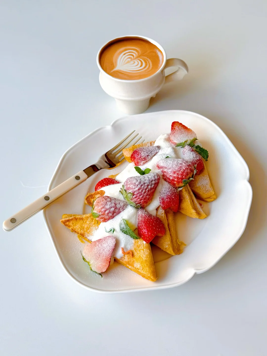 10分钟搞定 | 草莓西多士早餐天花板