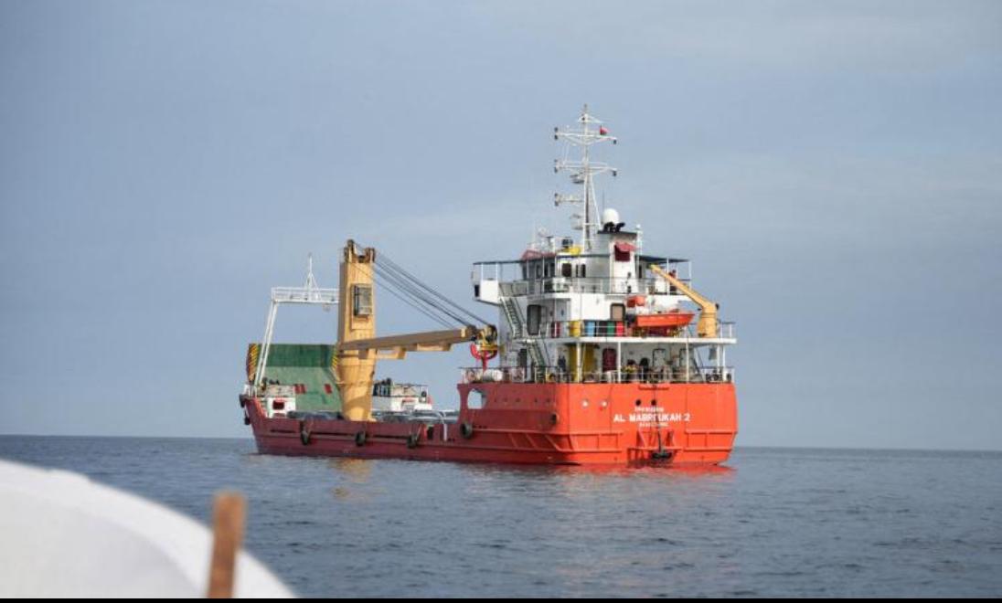 伊朗伊斯兰革命卫队海军司令部昨晚（4月17日）在社交媒体发布船舶在霍尔木兹海峡通