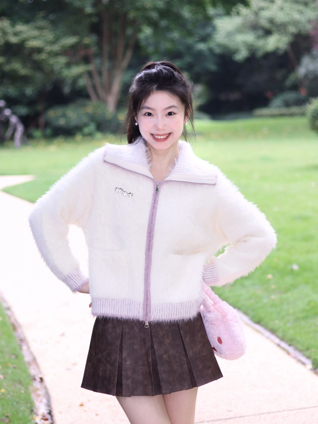 毛茸茸的!真的好舒服！