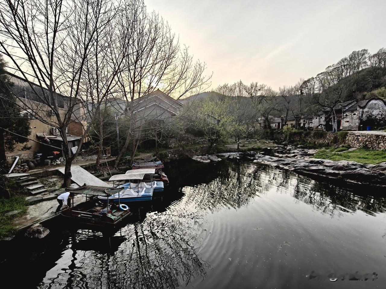 能分享一下你相册里的风景照片吗水墨烟雨下的西河湾古村