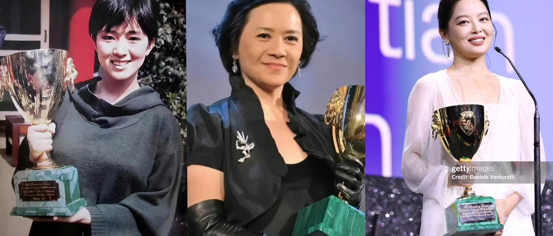 希望以后能有更多女明星能够站上这个舞台🙏我永接所有女明星获奖 ​​​