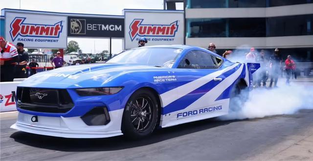 当地时间 4 月 28 日，福特改装车型 Mustang Cobra Jet 2
