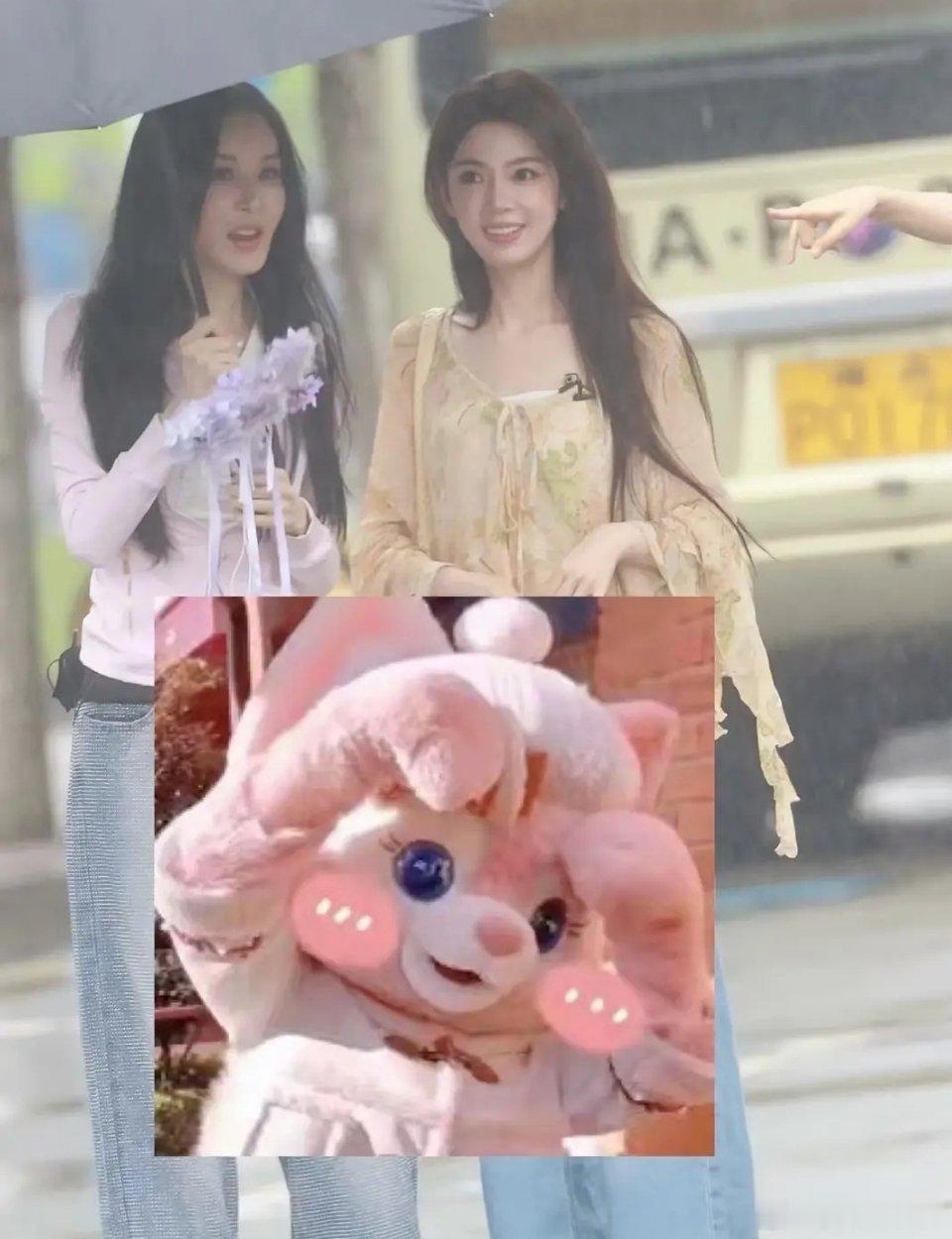 我才发现陈瑶跟萧蔷姐长的好像啊，两古风美女 