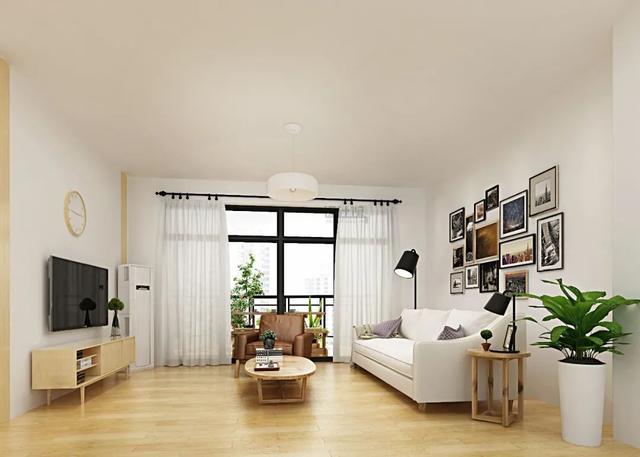 客厅连着餐厅的那面墙，可以怎么装？