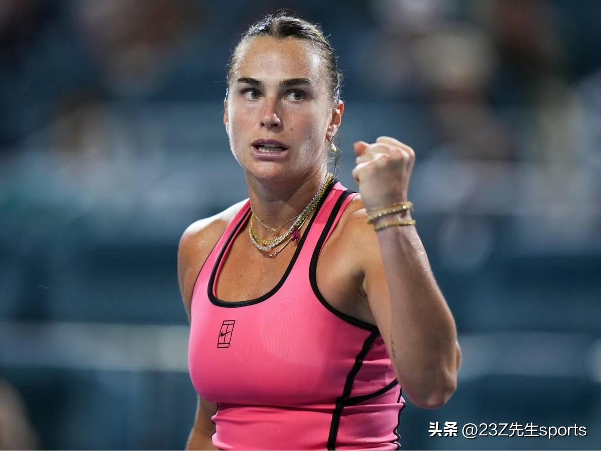 萨巴伦卡将向阳光双冠发起冲击，高芙力争在主场折桂。双方交手记录6-6平，你看好谁