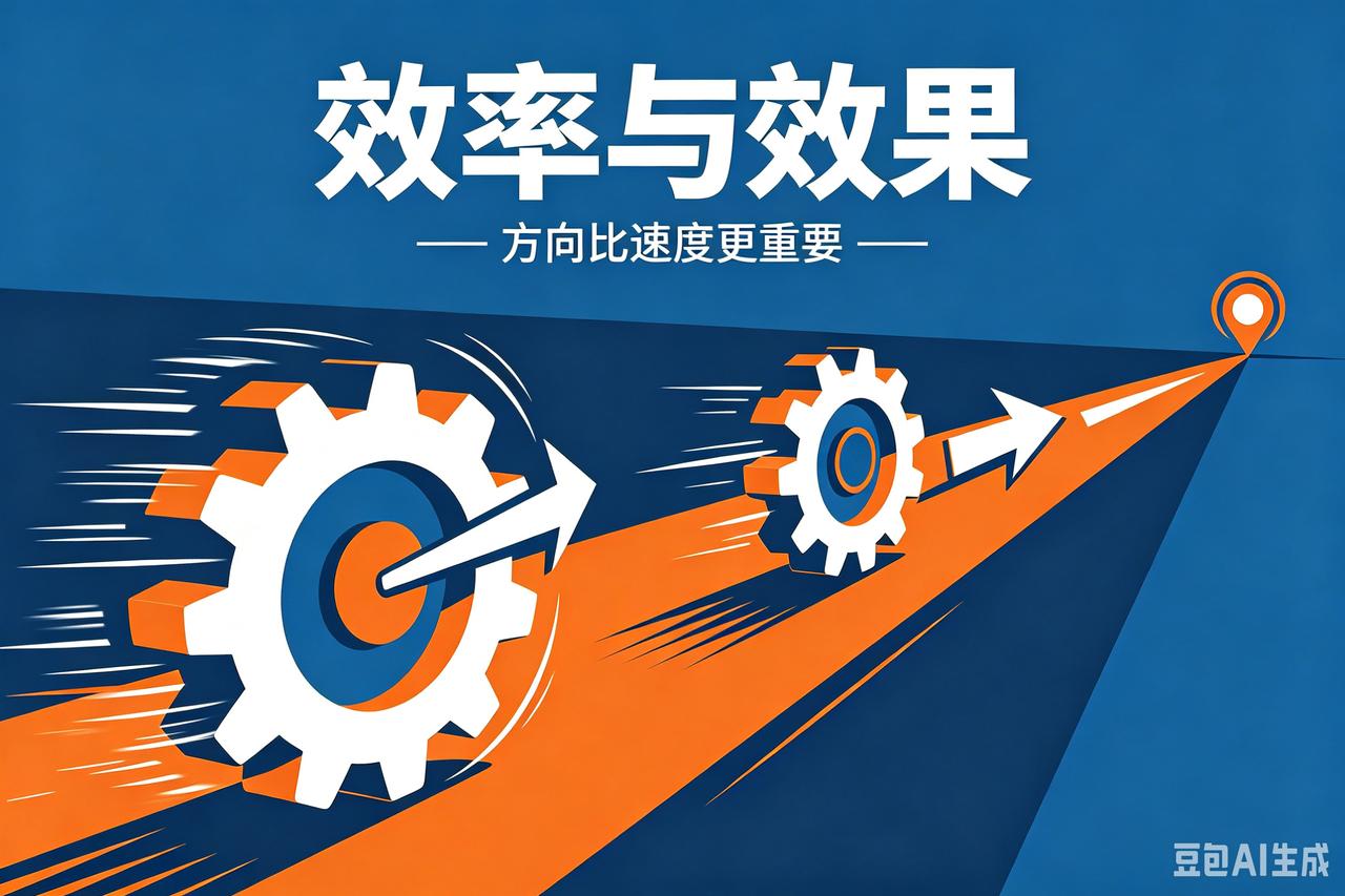 彼得·德鲁克经典名言：效率是把事情做对，效果是做对的事情，一句话分清大多数人忙碌