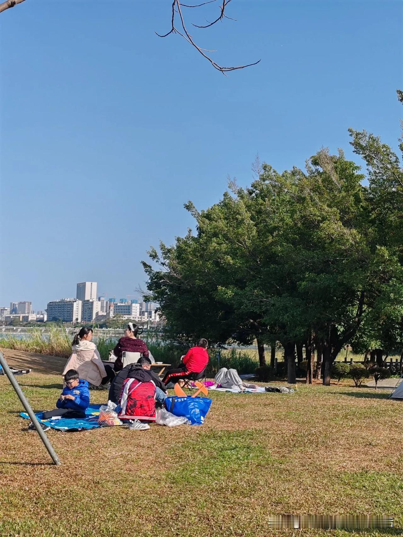 羡慕，
太松弛了，
太幸福了，
